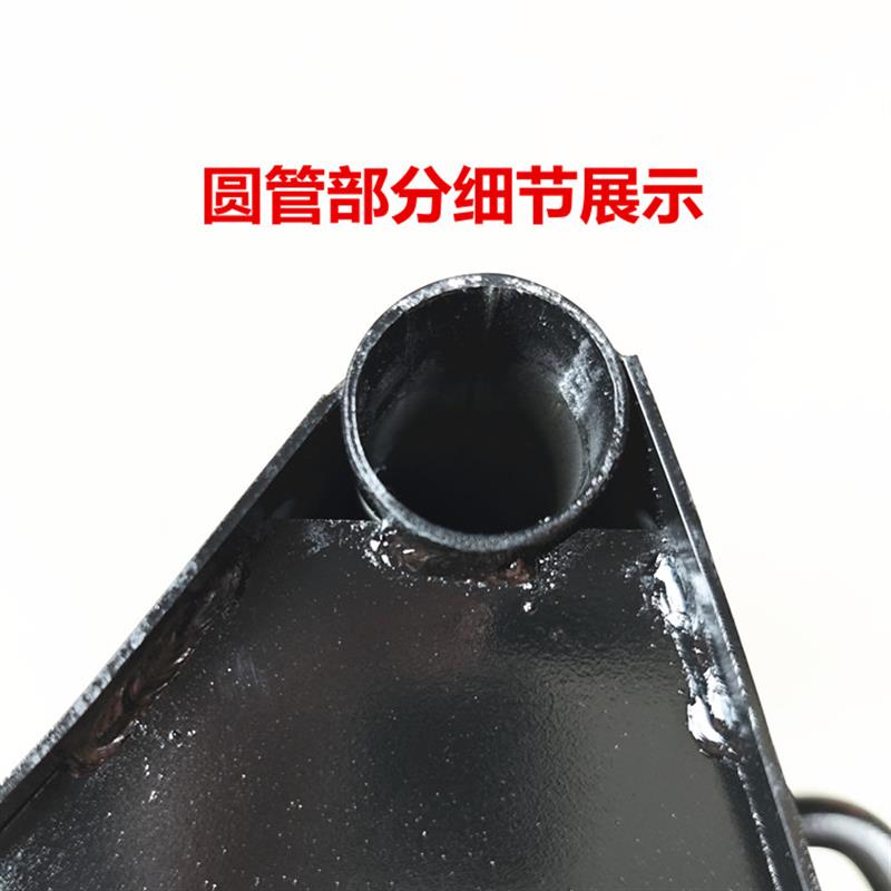 铁质三角木汽车轮胎固定器防滑止退器挡轮块橡胶止胎器防止溜车
