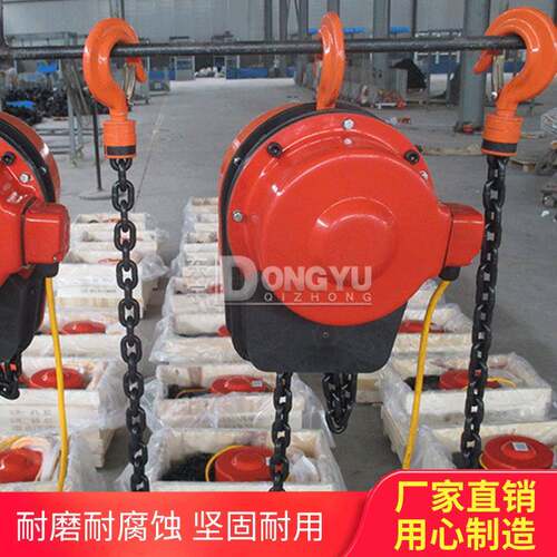 dhs环链电动葫芦80V1吨2吨吨5吨倒链起重机220V吊葫芦提升机
