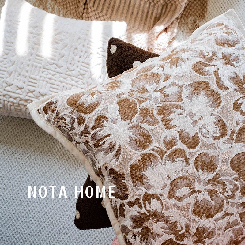 奶油风抱枕套中古风抱枕毛绒方形靠垫客厅沙发软装搭配床头要靠枕,居家布艺,靠垫/抱枕,淘宝优惠券,粉丝福利购,淘宝优惠卷