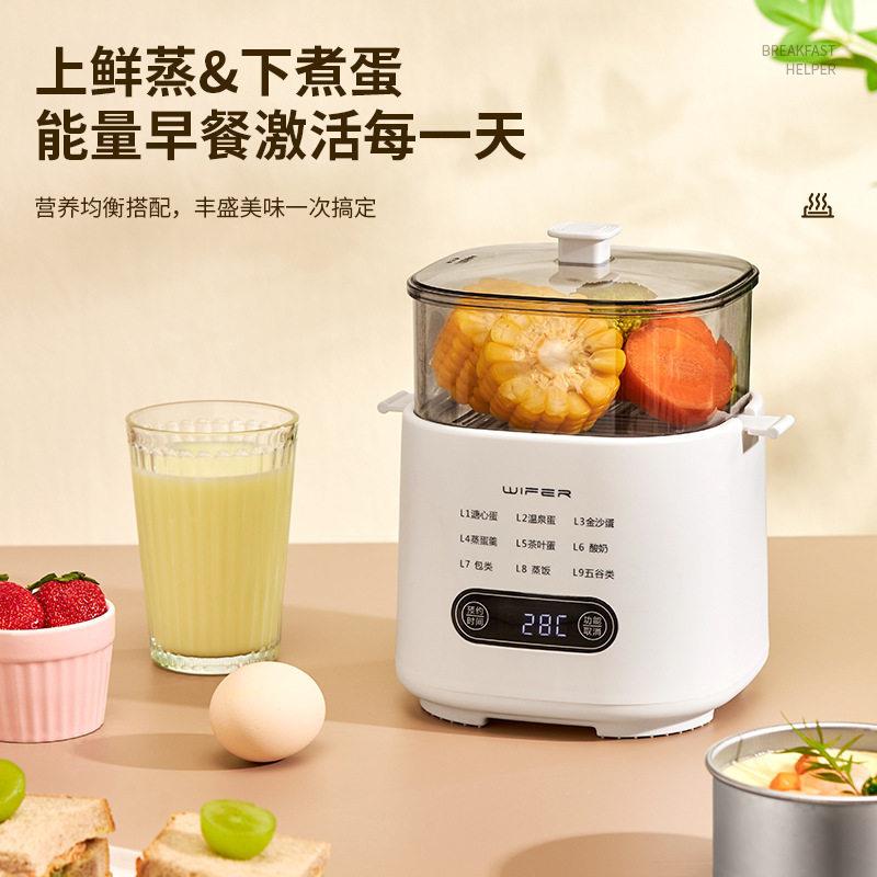 多功能蒸蛋器家用小型双层蒸蛋羹可预约定时鸡蛋宿舍煮蛋器早餐
