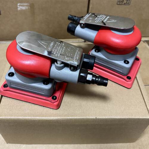 75*100方形气动打磨机汽车漆面打磨抛光工具工业小型干磨机砂纸机