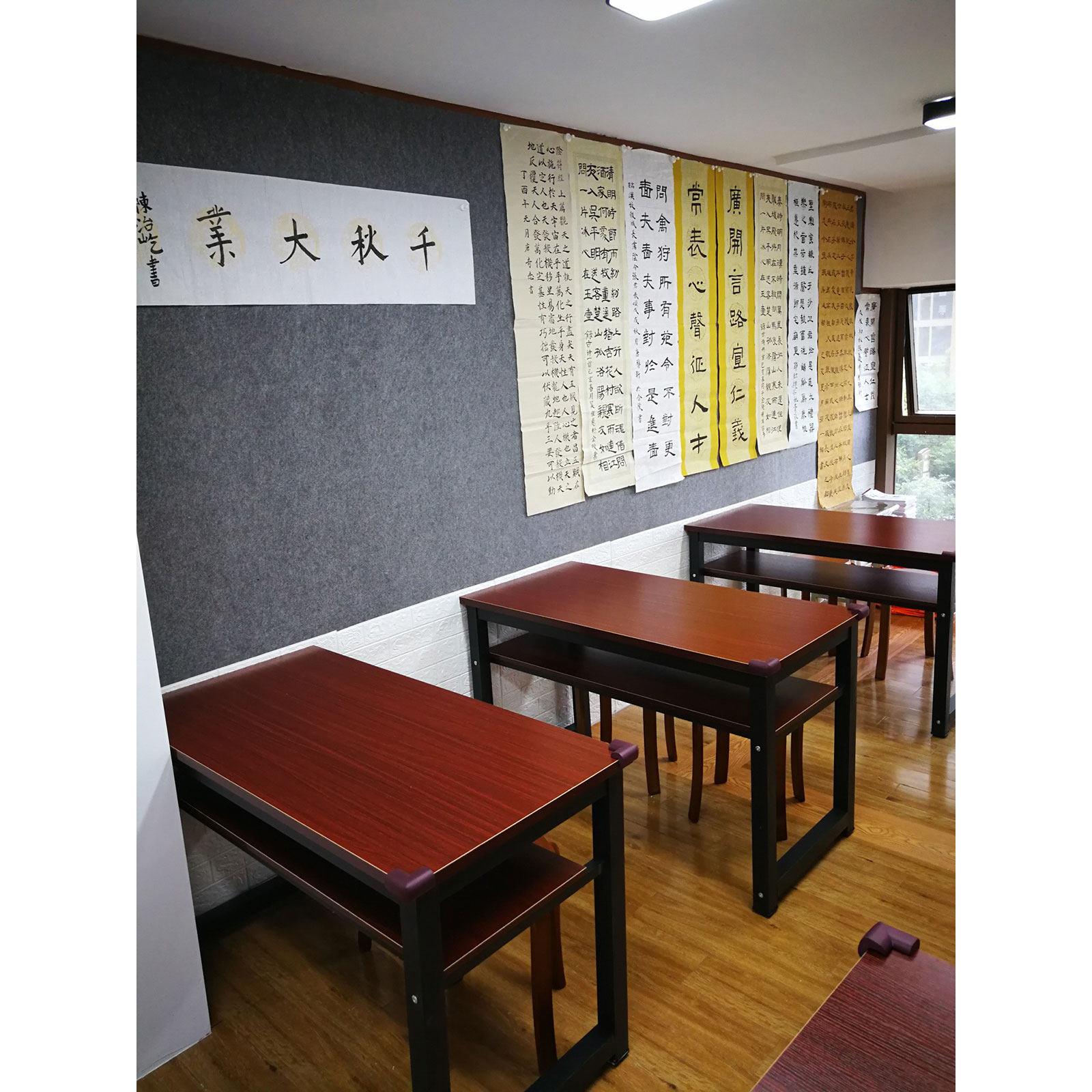 凡先生定制镀锌硬铁板磁性书画毛毡墙贴培训班书画工笔画固定国画