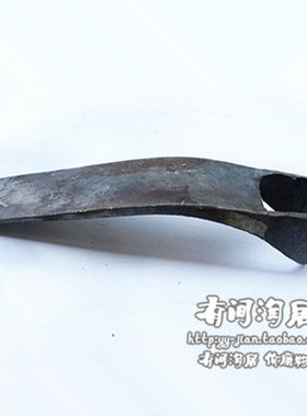 Y-JIAN 有点弯度锄头 踏青旅游挖笋锄头 锄头锻打 锄头农具
