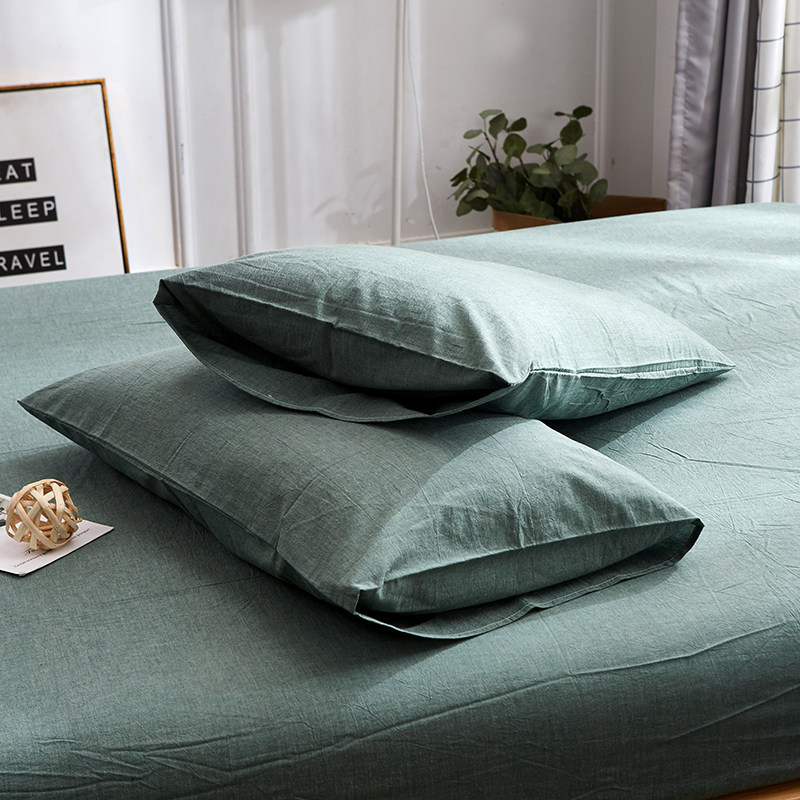 定做纯棉纯色枕套30x35x40x42x45x50x55x60x755191全棉枕头一对