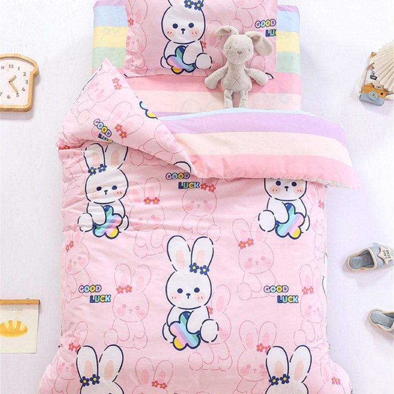 幼儿园被子三件套含芯六件套纯棉被套婴儿童入园午睡午休棉被被褥,婴童用品,婴童床品套件,淘宝优惠券,粉丝福利购,淘宝优惠卷