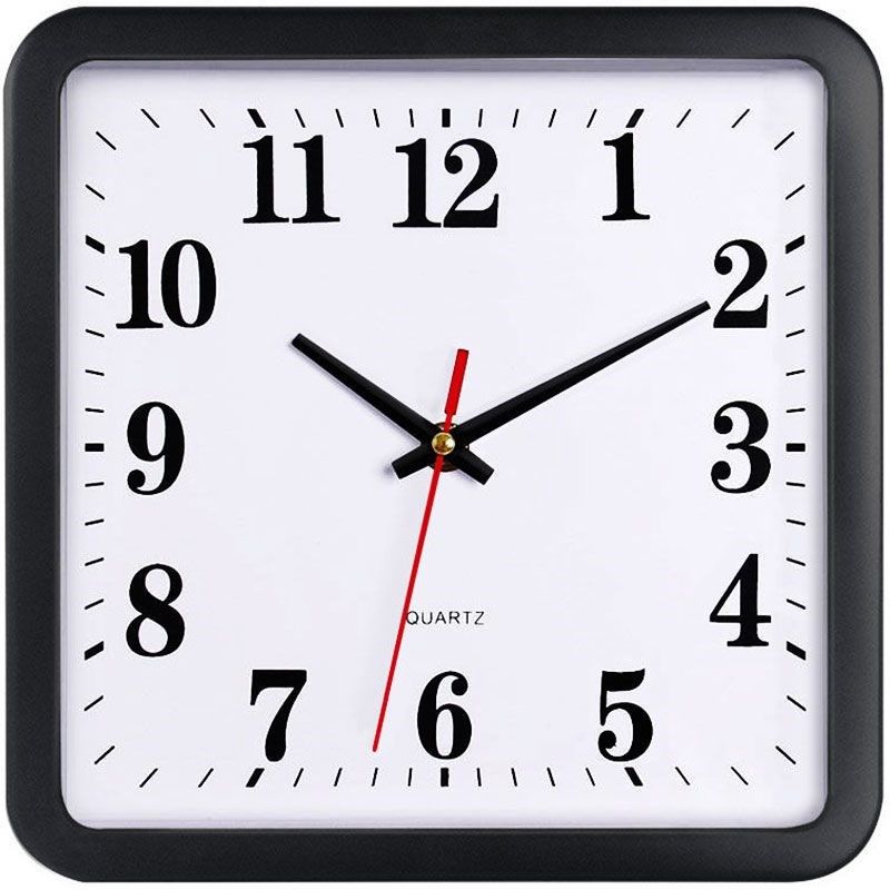 时钟表客厅家用挂钟墙上装饰儿童房卧室长方形石英钟时尚简约挂表,家居饰品,挂钟,淘宝优惠券,粉丝福利购,淘宝优惠卷