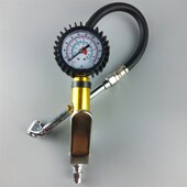 胎压表气压表高精度带充气头汽车轮胎压监测器计数显加气表打气枪