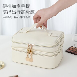 时生化妆包便携式旅行大容量化妆品收纳包洗漱包分区防水轻奢高级