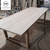 橡木实木板材原木板定制桌面板家具定做台面板楼梯踏步板餐桌书桌