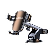 合金手机车载支架2024新款 吸盘汽车仪表台导航专用重力万能支撑架