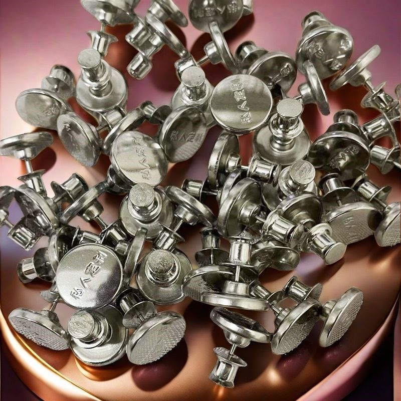 100颗窗帘布绑带扣可拆卸扣子改短改小扣子百搭免钉可调节暗扣,居家布艺,纽扣,淘宝优惠券,粉丝福利购,淘宝优惠卷