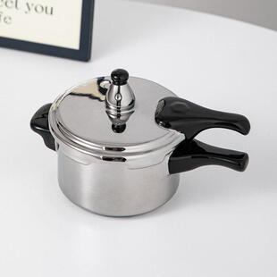 高颜值陶瓷烟灰缸网红高压锅烟盅办公室家用客厅烟缸防飞灰可爱