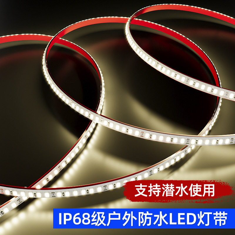 水下自粘硅胶高亮12V/24V灯带图片