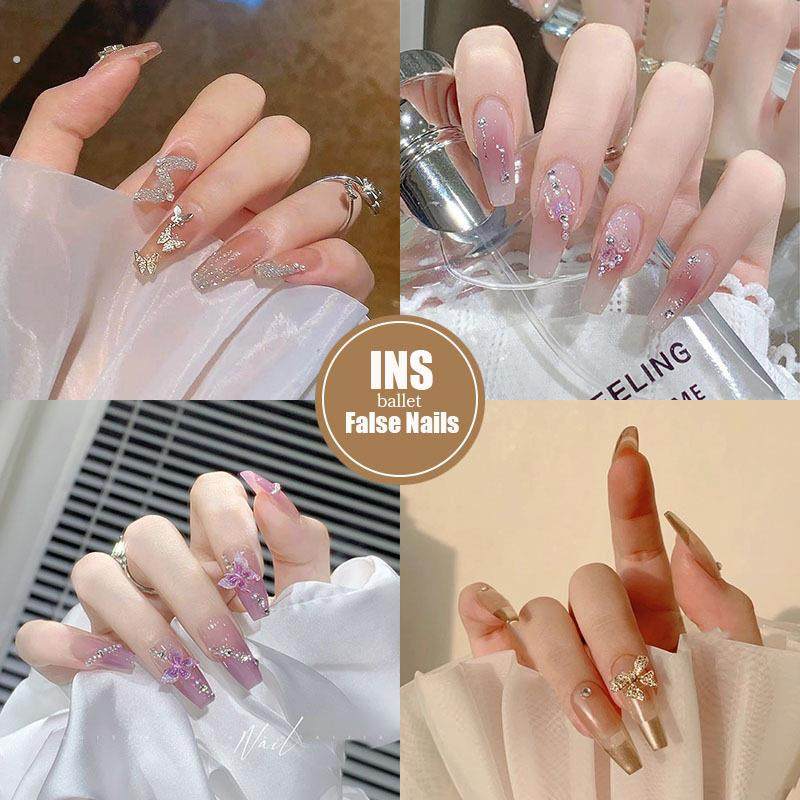 美甲纯手工穿戴甲2024年新款学生党短款高级感法式猫眼中长款成品,彩妆/香水/美妆工具,穿戴甲/甲片,淘宝优惠券,粉丝福利购,淘宝优惠卷