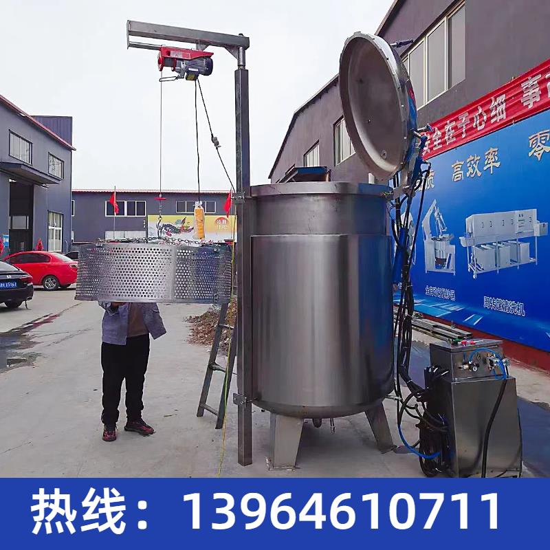 大型粽子鸭蛋高温高压蒸煮锅商用甜玉米咸鸭蛋煮羊肉骨汤鱼饵设备