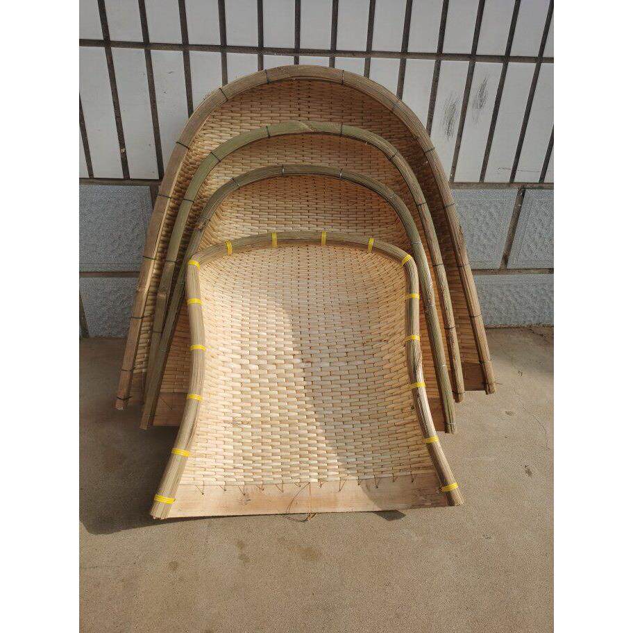 柳编簸箕农用编织筲箕老式竹边柳条簸箕家用大小号藤编商用收纳筐