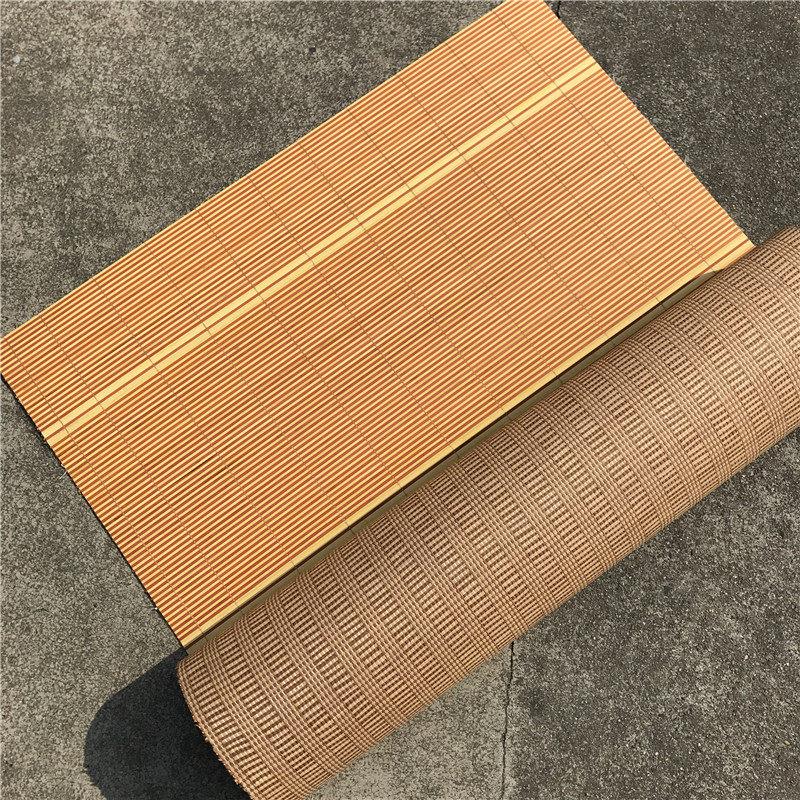 凉席 竹席毛坯竹凉席贴墙装修半成品席子茶垫 窗帘杯垫 坐垫毛料