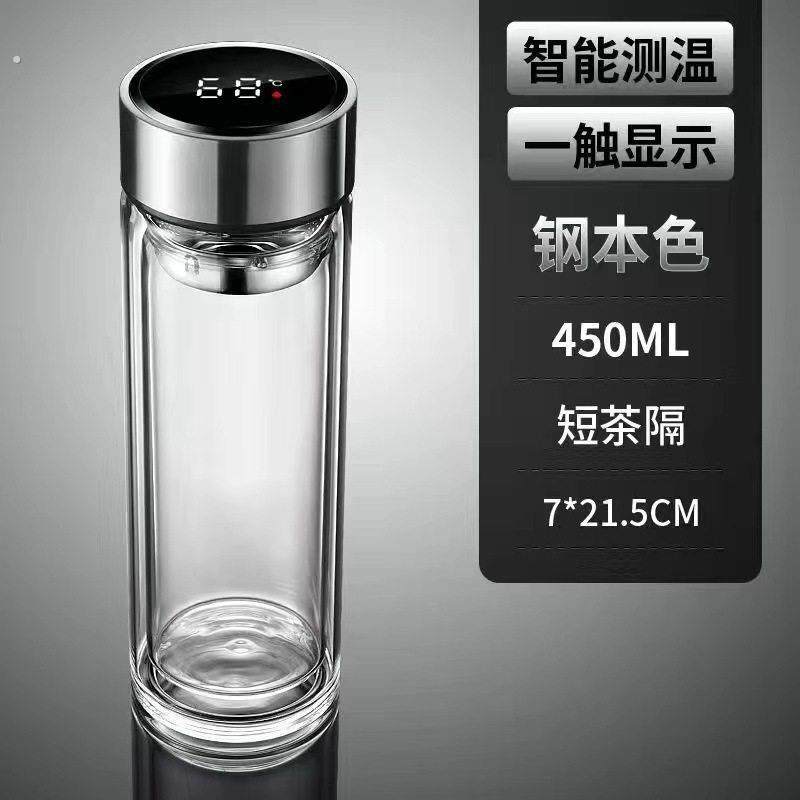 摔不烂钢化玻璃杯500毫升耐摔高温硼硅双层玻璃杯保护套男士茶杯,餐饮具,玻璃杯,淘宝优惠券,粉丝福利购,淘宝优惠卷