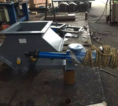 DSF-50A45正三通分料器手动侧四通分料阀