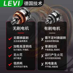 德国无刷电动扳手1200N大妞力汽修冲击扳手通用大艺48V88V84D电池