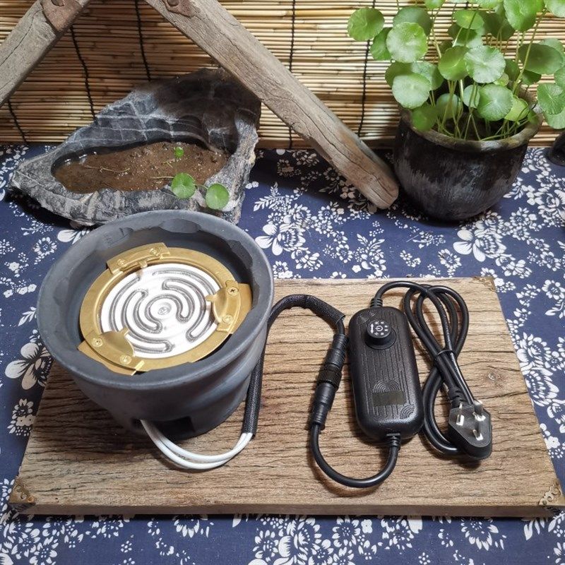 罐罐茶茶炉煮茶器电陶炉芯电炉丝茶炉发热盘煮茶炉电碳两用炉芯