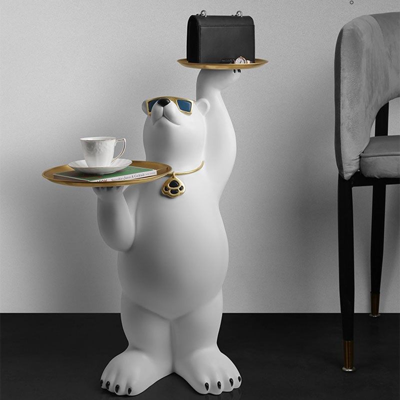 暴力熊落地摆件客厅现代电视柜大件迎宾沙发边装饰乔迁新居,家居饰品,装饰摆件,淘宝优惠券,粉丝福利购,淘宝优惠卷