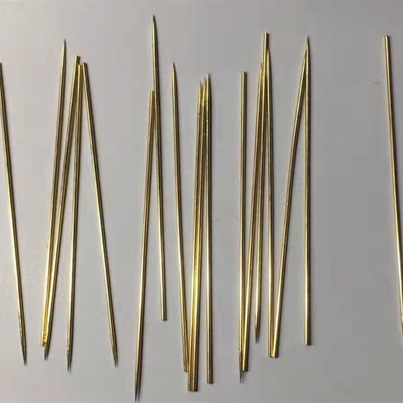 进口1um微米针尖钨钢探针晶圆测试尖头探K针台测试针镀金芯片针头