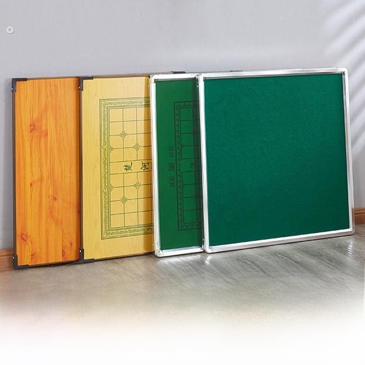 单独手动手搓棋牌象棋麻雀麻将桌桌面板正方形台面板方形盖板简易