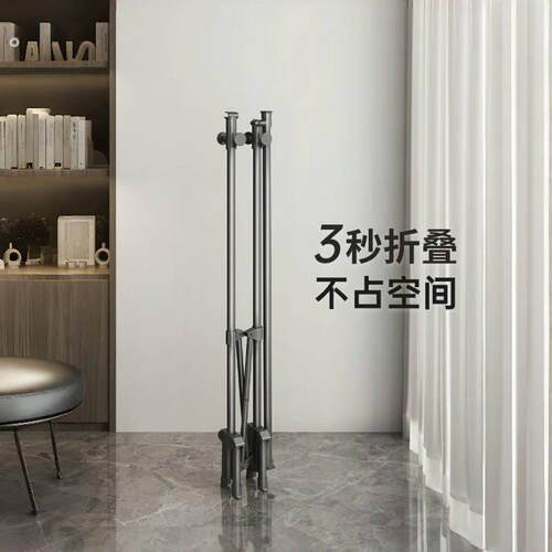 摺叠晾衣架落地家用阳台卧室衣架晒被子神器室外晾衣杆室内晒衣架