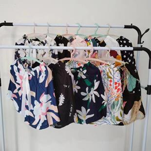 日系棉绸短裤女夏季睡裤五分裤人造棉薄款家居内搭裤可外穿沙滩裤