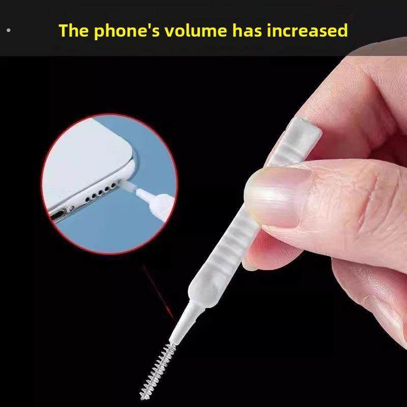 手机孔清洁刷充电口扬声器孔耳机除尘刷多功能手机清洁神器刷
