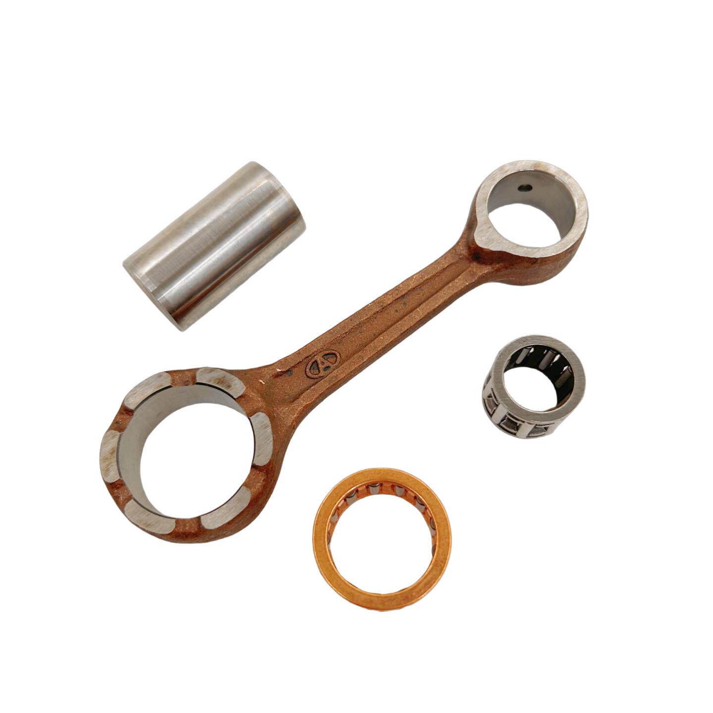 适用两冲程踏板车DIO50 17/18/24/27/28/34期 ZX50摩托车曲轴连杆