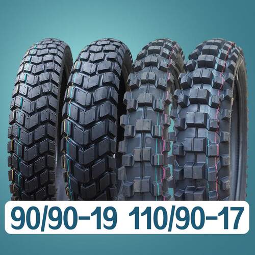 远星大花越野摩托车胎适用CRF190L 110/90-17与90/90-19龟背外胎