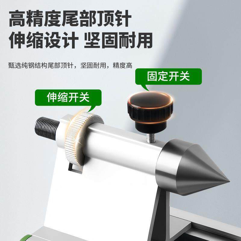 微型佛珠机木工迷你圆珠车珠子机器家用小型佛珠车床木珠机床工具