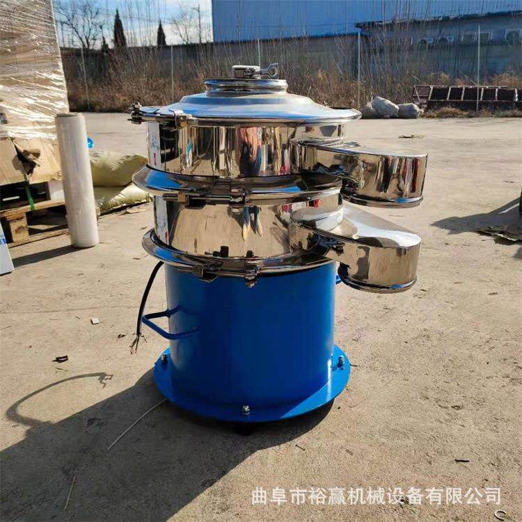 食品行业动筛分机 菜ZDS-056水果汁蔬过滤机 不锈高钢频震震动过