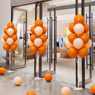 开业大吉周年庆活动气球氛围感装饰商场店庆场景布置气球支架立柱