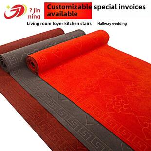 济宁可剪裁门垫入口酒店防滑脚垫楼梯走廊过道红地毯门厅地垫厨房