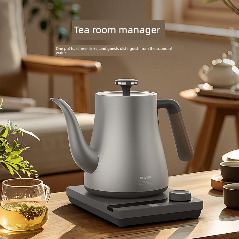 钛李维纯钛水壶恒温电水壶家用小沸水水壶专用功夫茶泡茶用