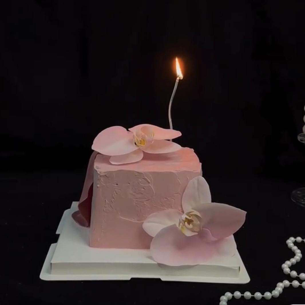 网红仿真鲜花蛋糕模型女神拍照道具鲜花花卉塑胶假蛋糕样品摄影