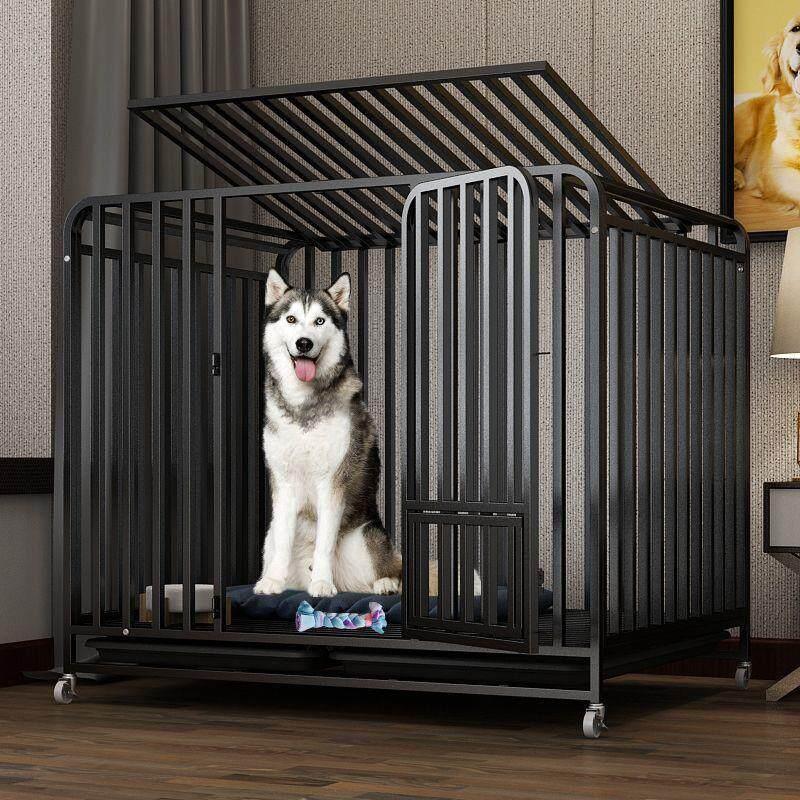 狗笼子小型犬中型犬大型犬室内带厕所专用大号金毛家用宠物别墅