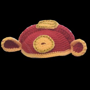 猫咪财神帽子过年喜庆红色金元宝围嘴发财小型犬法牛头饰配饰变装