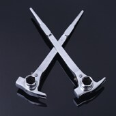 尖尾棘轮扳手快速扳手双向套筒快速自动多功能架子工木工专业扳手