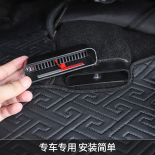 20款 专用座椅下空调出风口保护罩防堵防尘 九候适用F150LTD改装