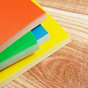 包邮A4不干胶打印纸 彩色印刷带背胶标签纸 哑面光面可书写