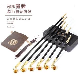 戏剧覆古假长烟斗大烟袋锅烟斗道具小品表演出道具舞台演出烟锅子
