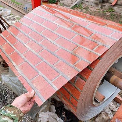 铁皮彩钢板平板围栏高强度彩涂卷防水彩钢瓦屋顶加厚防腐防锈板卷