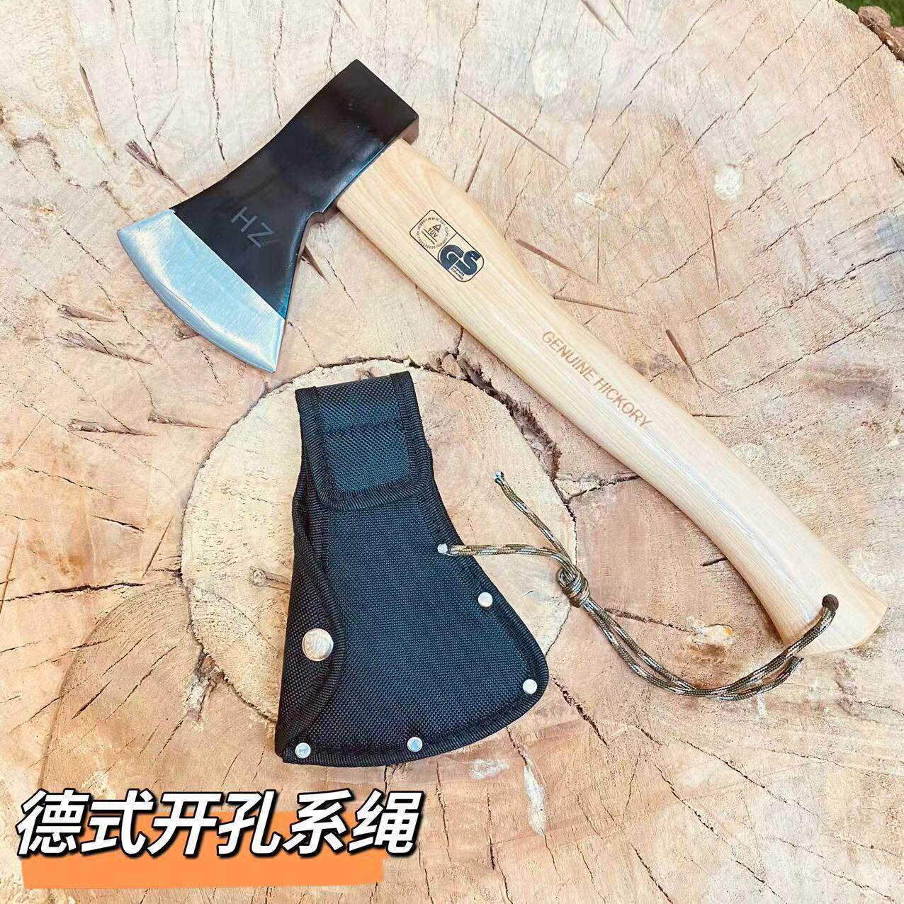 微瑕疵处理户外斧子手斧小斧锰钢锻打斧头野营斧头剁骨劈柴消防斧