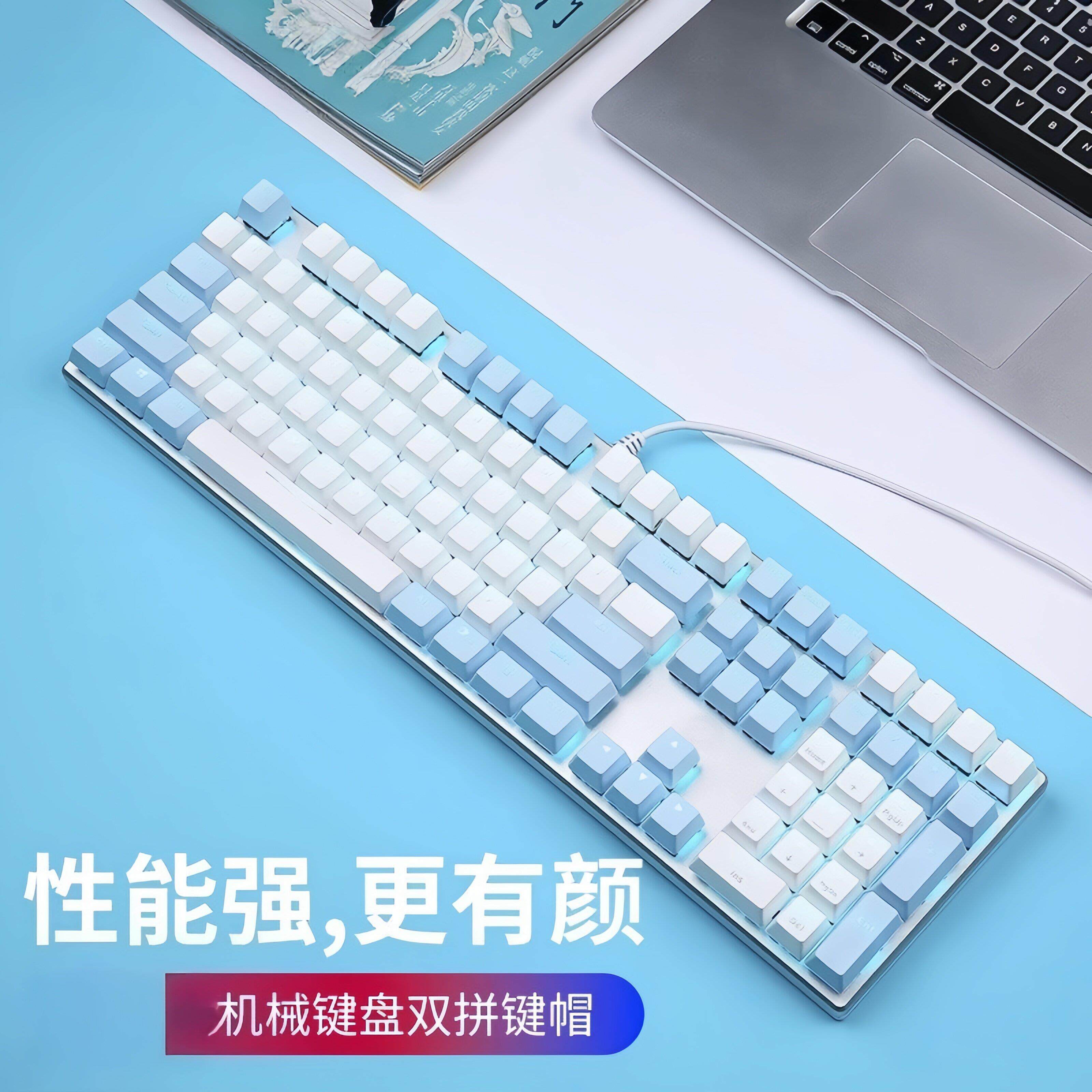 CHERRY樱桃机械键盘 108键真机械轴游戏电竞键盘 合金键盘全尺寸