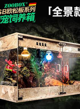 爬宠刺猬爬宠蜥蜴蜘蛛守宫蛇仓鼠陆龟爬虫保温加热osb饲养箱