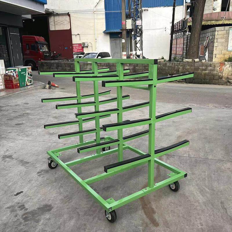 铝合金门窗铝材设备工具周转铝挤型材料放置架门厂材料小推车置物